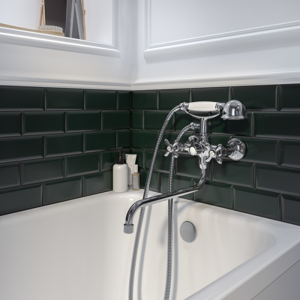 Смеситель для ванны с керамическим дивертором, IDDIS Jeals JEASBL2i10, хром